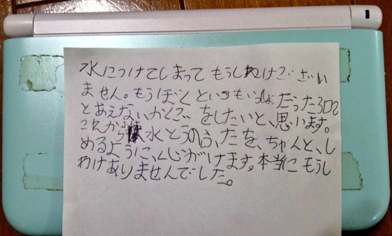 Illustration for article titled Eight-Year-Old Boy Apologizes to Nintendo